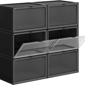 Schoenopbergers – Bloomerang – Stapelbaar – Zwart