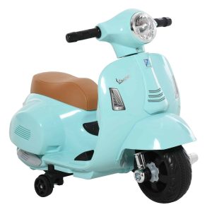 Kindermotor – Elektrische Vespa – Voor 18-36 maanden – Groen