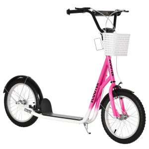 Kinderstep – Avontuurlijke Kick Scooter – Metaal en Plastic – Roze