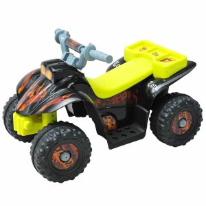 Kinderquad – Stoer en veilig – Geel-zwart