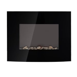 Elektrischehaardkachel – Vuurmeester – LED-verlichting – Zwart