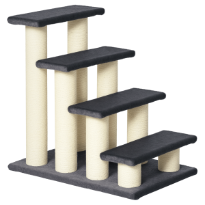 Dierentrap – ComfortMax – Pluche bekleding – Grijs